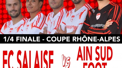 Quart historique pour le FC Salaise ce samedi